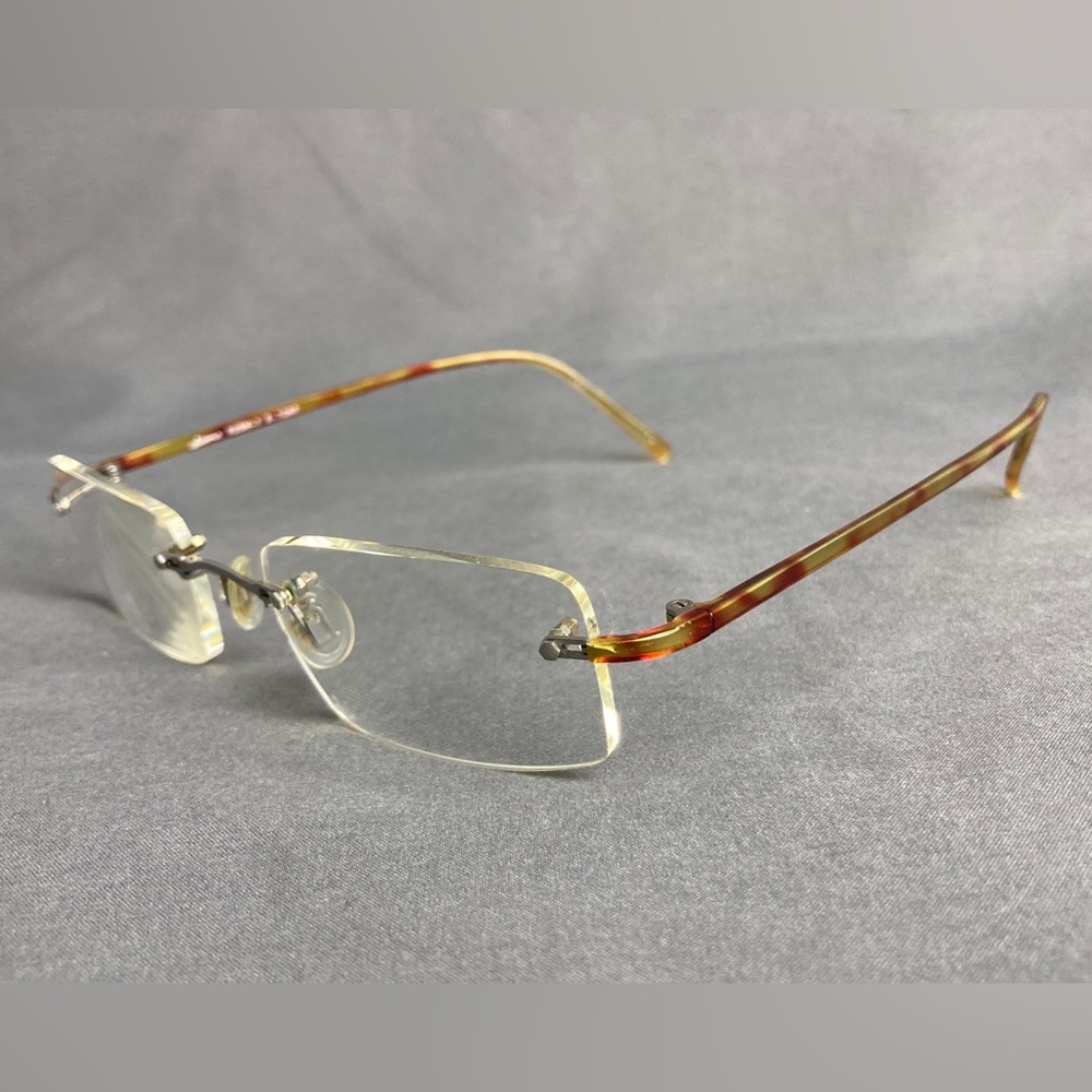 Sama Rush Brown Tortoise Titanium Eyeglasses 50-20-145